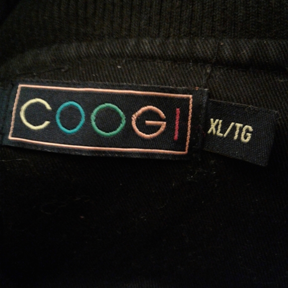 Coogi Mens XL Military Navy Parka Jacket Blazer Embroidered Patches black - Picture 9 of 10